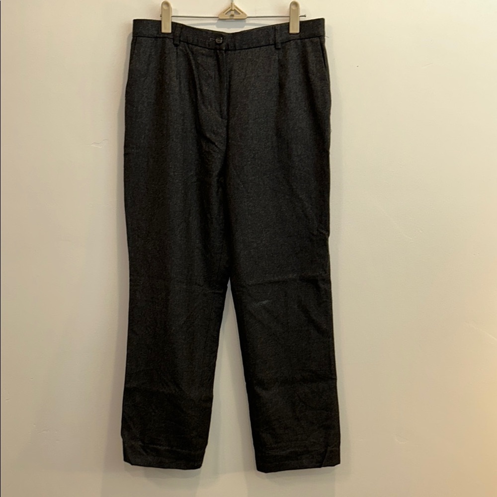 Pendleton Charcoal Dress Pants Classic Straight-Leg. Size 10.